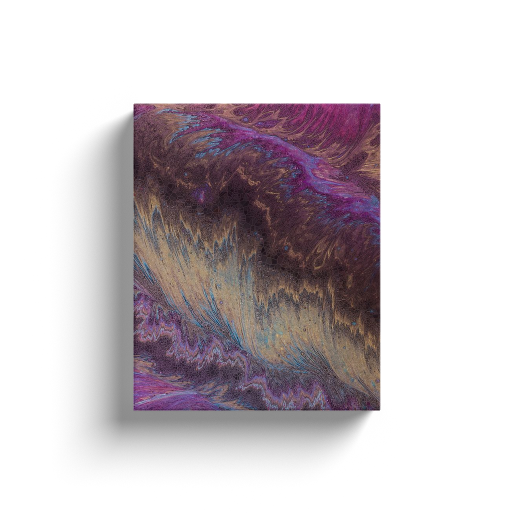 Purple Swish - Canvas Wraps