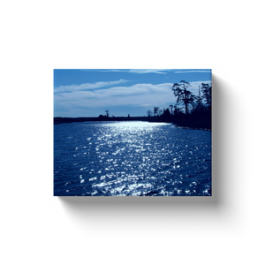 Blue Lake Reflections - Canvas Wraps