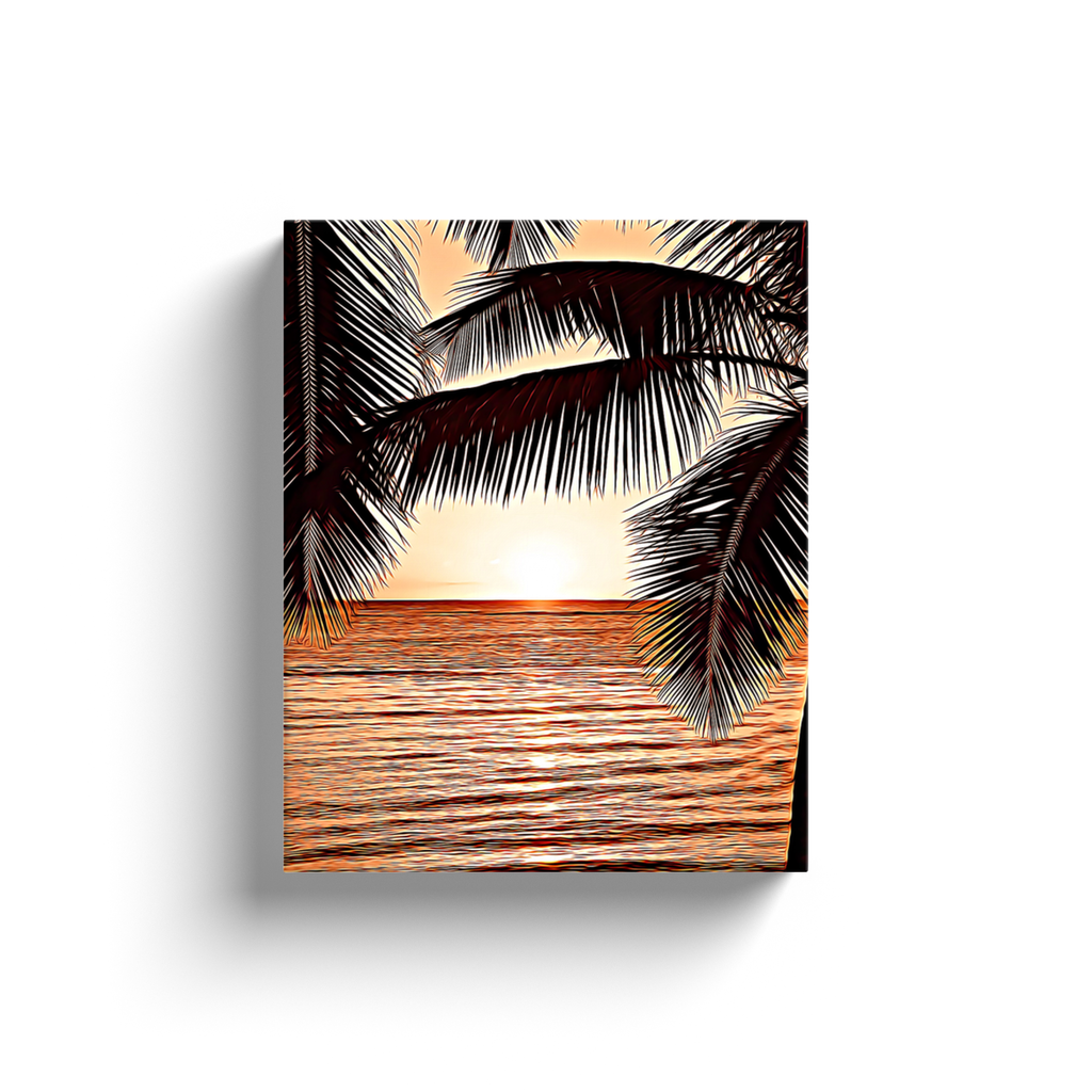 Palm Trees - Canvas Wraps