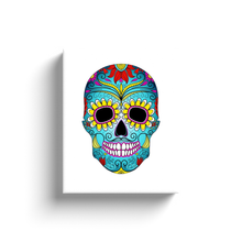 Load image into Gallery viewer, Blue Mask (Day Of The Dead) - Canvas Wraps
