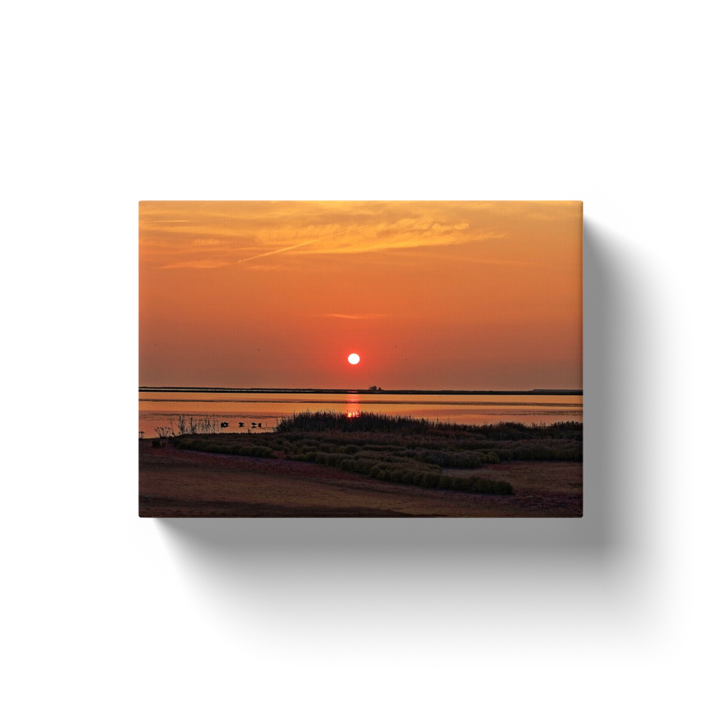 Marsh Land Sunrise - Canvas Wraps