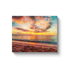 Load image into Gallery viewer, Multi-Color Beach Sunrise - Canvas Wraps
