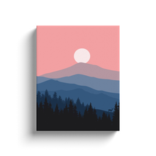 Load image into Gallery viewer, BOHO Mountains Ver 3 - Canvas Wraps
