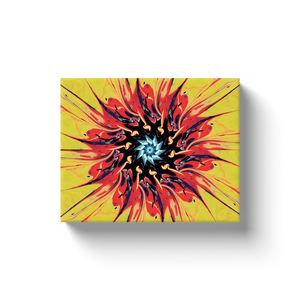 Digital Flower Abstract - Canvas Wraps