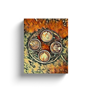 Coffee Mug Art - Canvas Wraps