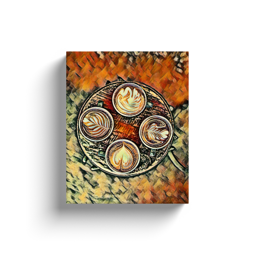 Coffee Mug Art - Canvas Wraps