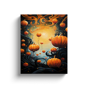 Pumpkin Euphoria - Canvas Wraps