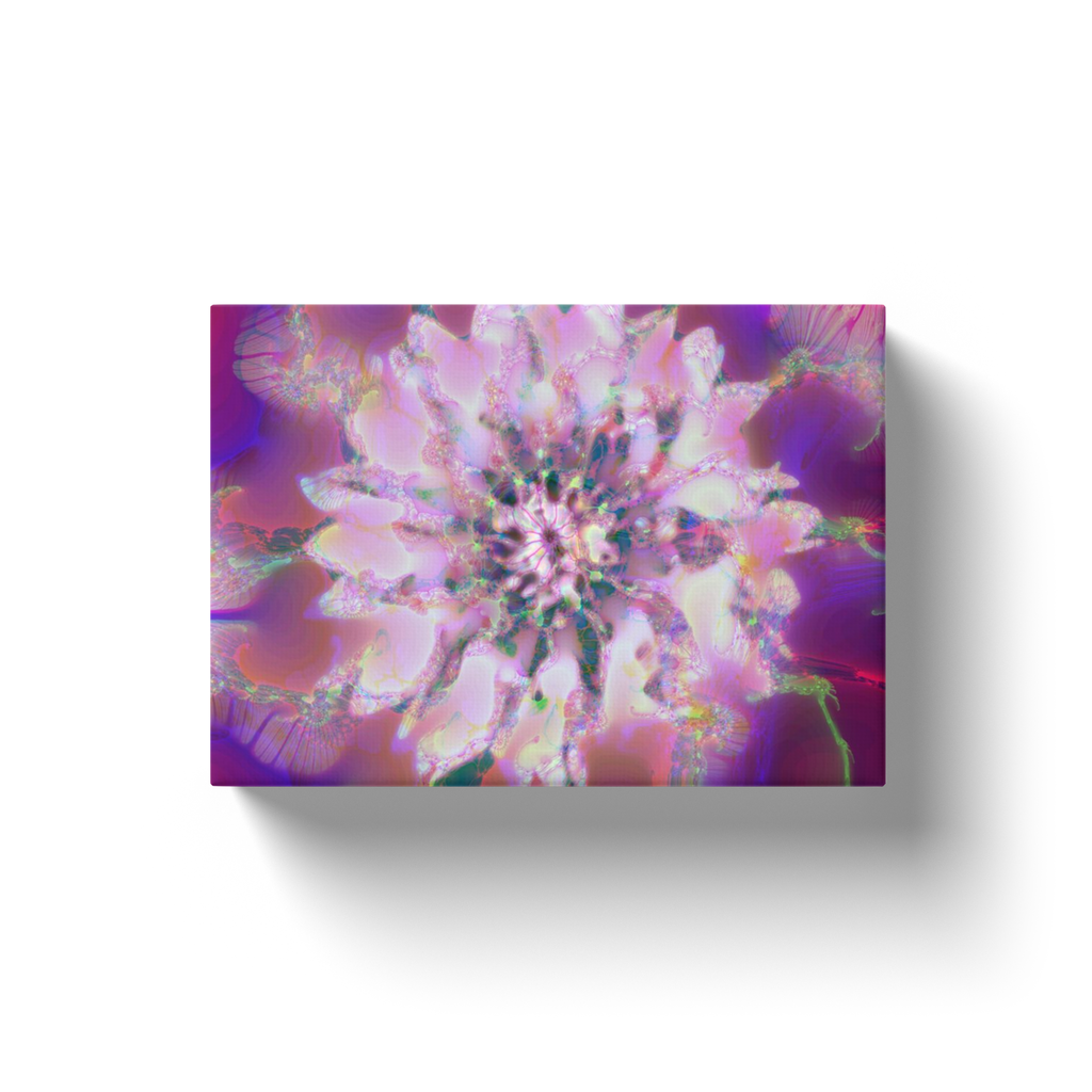Plasma Flower - Canvas Wraps
