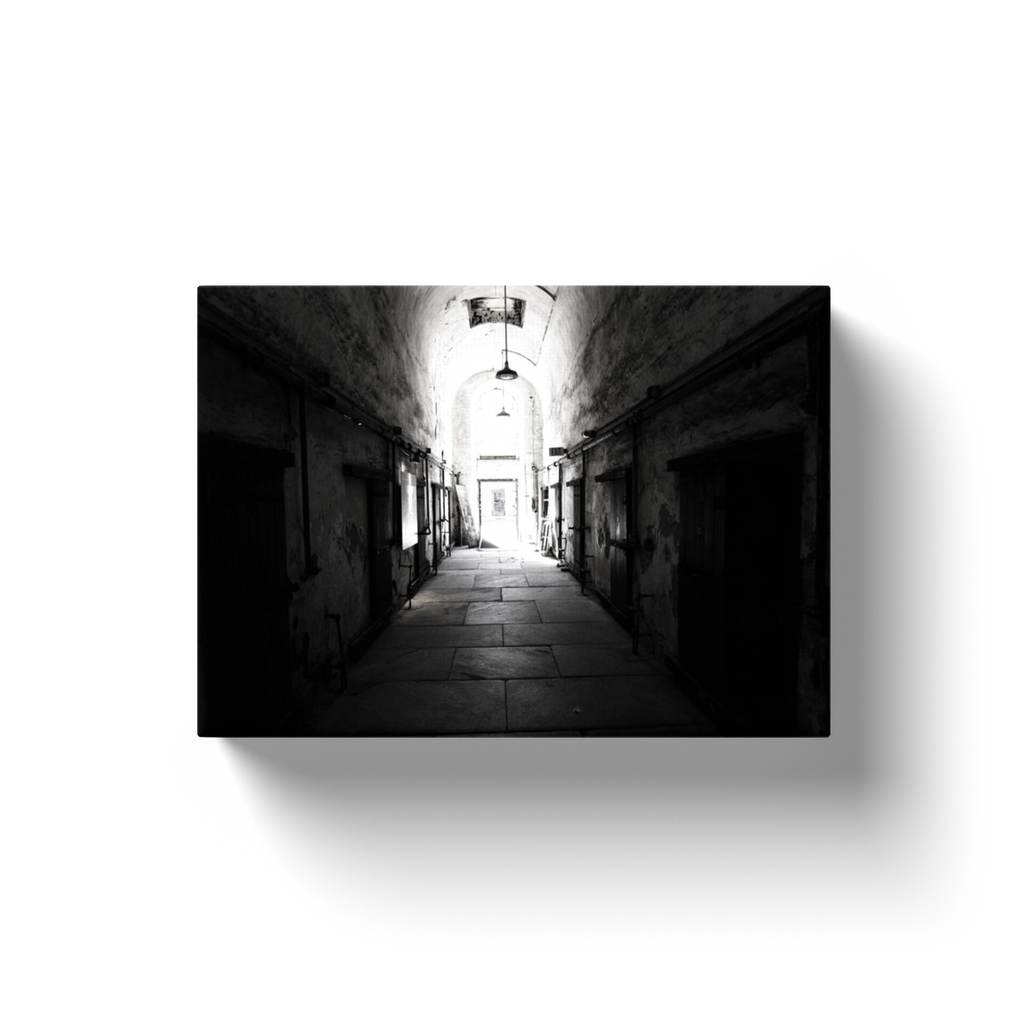 Old Prison Hallway - Canvas Wraps
