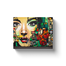 Load image into Gallery viewer, Bikes Against A Graffiti Wall - Canvas Wraps
